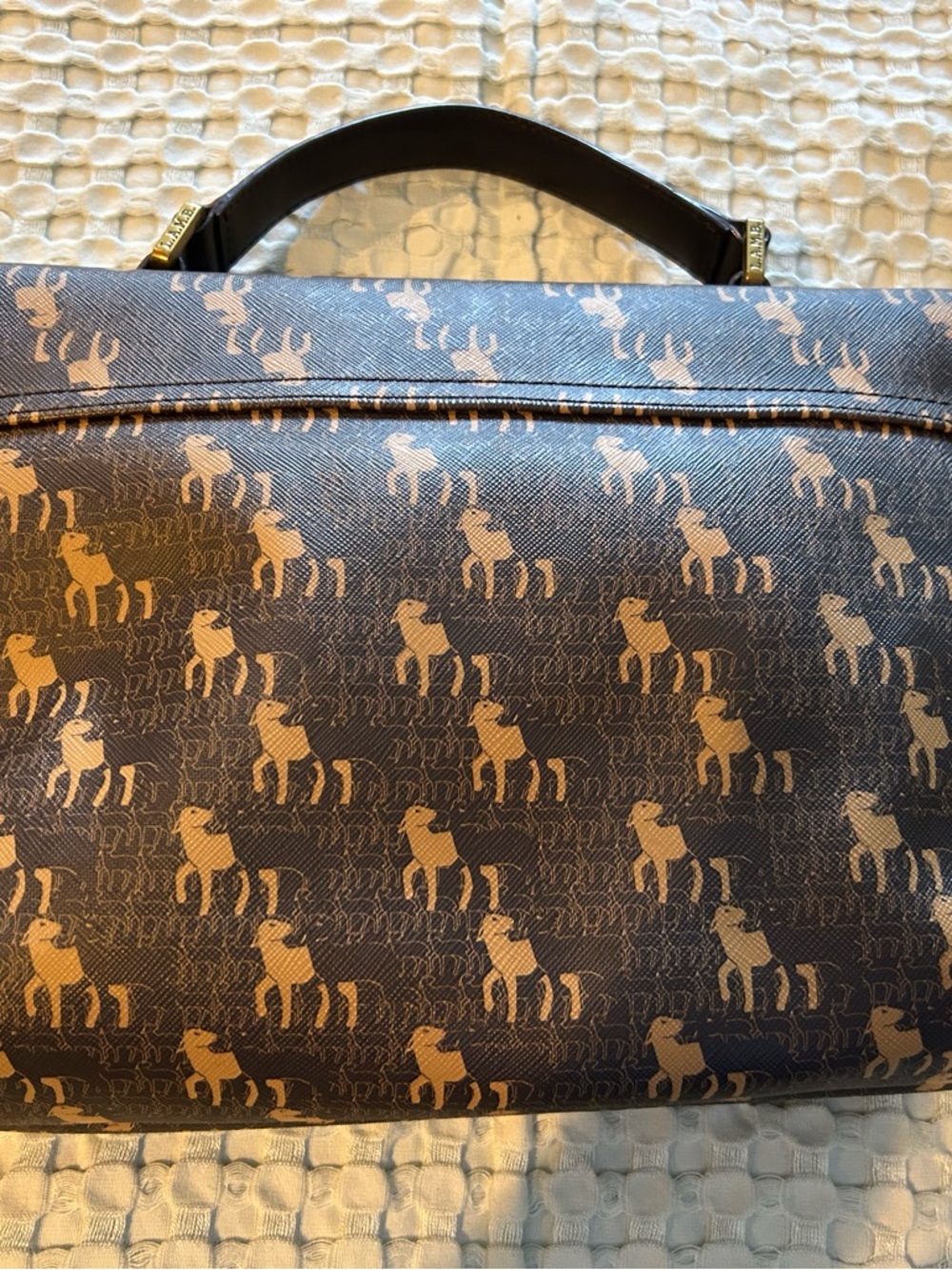 L.A.M.B. Crossbody Laptop Bag - Picture 5 of 11